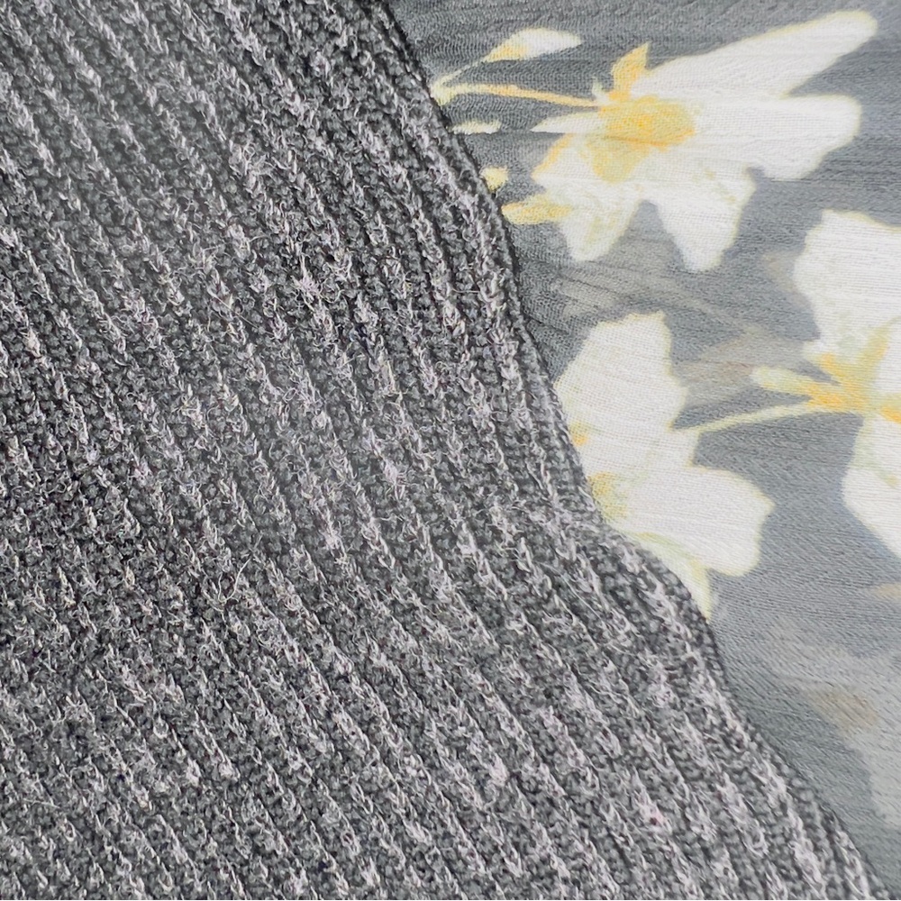 Maurices Knit Floral Layered Blouse (Size 2X) - Picture 5 of 8